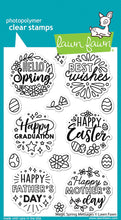 Carica l&#39;immagine nel visualizzatore di Gallery, Lawn Fawn - Clear photopolymer Stamps - Magic Spring  messages
