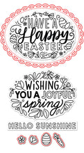 Carica l&#39;immagine nel visualizzatore di Gallery, Lawn Fawn - Lawn Cuts - Dies- Giant Easter Messages - Design Creative Bling
