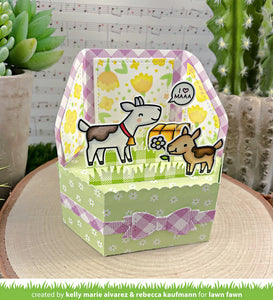 Lawn Fawn - Clear photopolymer Stamps - You Goat This