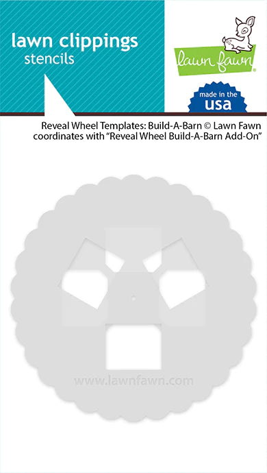 Lawn Fawn-reveal wheel templates: build-a-barn - Design Creative Bling