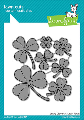 Lawn Fawn - Lucky Clovers - lawn cuts - Design Creative Bling