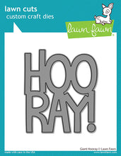 Load image into Gallery viewer, Lawn Fawn - giant hooray - lawn cuts - Design Creative Bling
