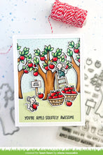 Cargar imagen en el visor de la galería, Lawn Fawn -  apple-solutely awesome - clear stamp set - Design Creative Bling
