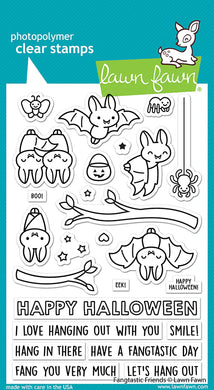 Lawn Fawn - fangtastic friends - clear stamp set - Design Creative Bling