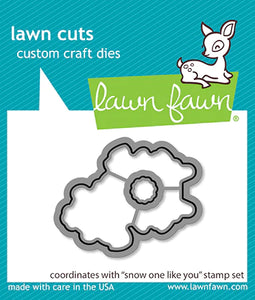 Lawn Fawn - snow one like you - lawn cuts - Design Creative Bling
