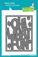 Charger l&#39;image dans la galerie, Lawn Fawn - giant outlined oh what fun - lawn cuts
