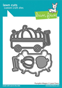Lawn Fawn - pumpkin wagon - lawn cuts - Design Creative Bling