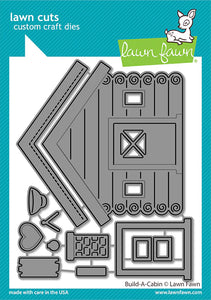 Lawn Fawn - Lawn Cuts - Build-A-Cabin - Design Creative Bling