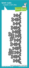 Load image into Gallery viewer, Lawn Fawn - Heart Garden Border - lawn cuts - Design Creative Bling
