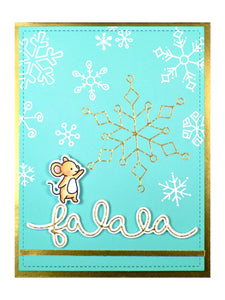 Lawn Fawn - Christmas - Clear Photopolymer Stamps - frosties