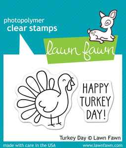 Lawn Fawn-Clear Stamp 3" x 2"-Turkey Day