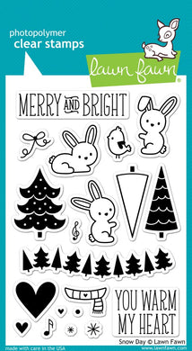 Lawn Fawn-Clear Stamps-Snow Day - Design Creative Bling