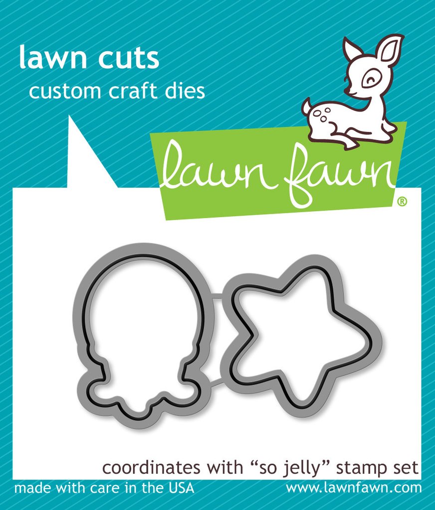 Lawn Fawn - So Jelly - lawn cuts - Design Creative Bling