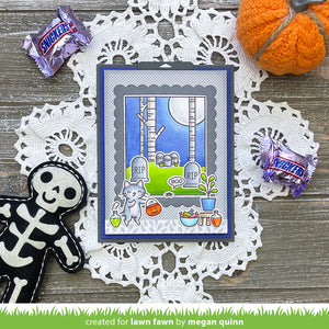 Lawn Fawn -   window scene: winter- clear stamp set - Design Creative Bling