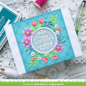 Lawn Fawn - Clear photopolymer Stamps - Magic Spring  messages - Design Creative Bling