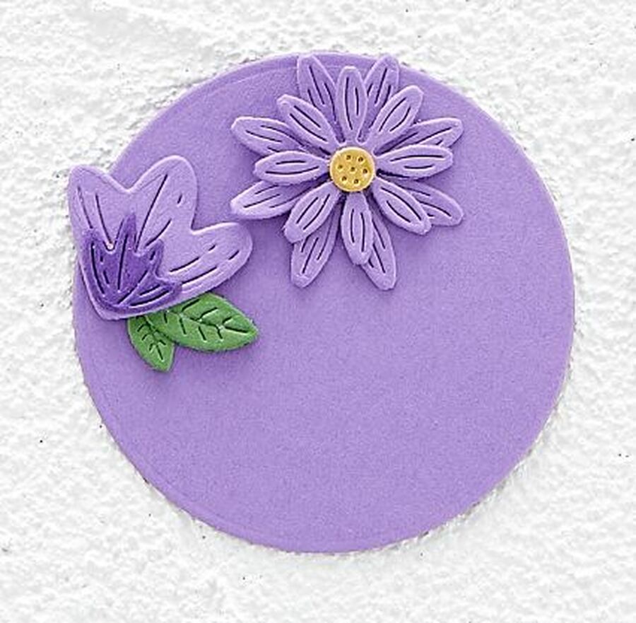Spellbinders-cardstock-Lilac Blossom Cardstock