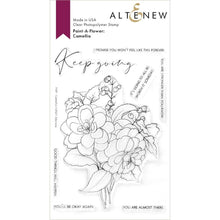 Lade das Bild in den Galerie-Viewer, Altenew - Clear Stamp Set -  Paint-A-Flower: Camellia
