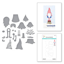 Load image into Gallery viewer, Spellbinders-Dancin&#39; Gnome Etched Dies from the Be Merry Collection-Die Set
