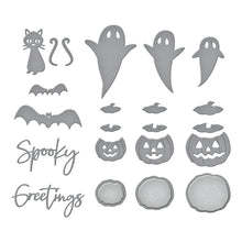 Load image into Gallery viewer, Spellbinders -Open House Boo! Etched Dies from the Halloween Collection - Design Creative Bling
