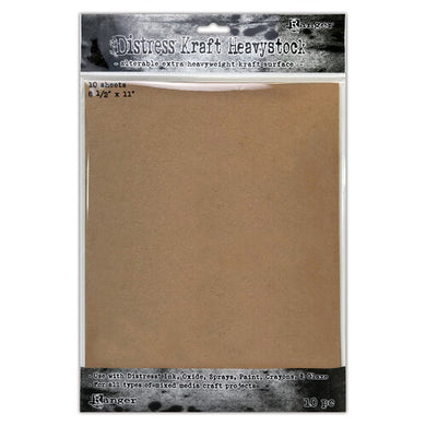 Ranger Ink - Tim Holtz - Distress Kraft Heavystock - 8.5 x 11 - Design Creative Bling