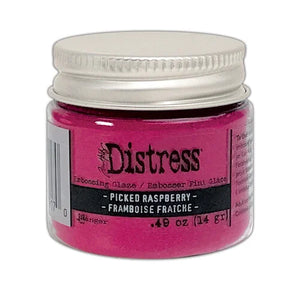 Ranger Ink - Tim Holtz - Distress Embossing Glaze - picked raspberry - Design Creative Bling
