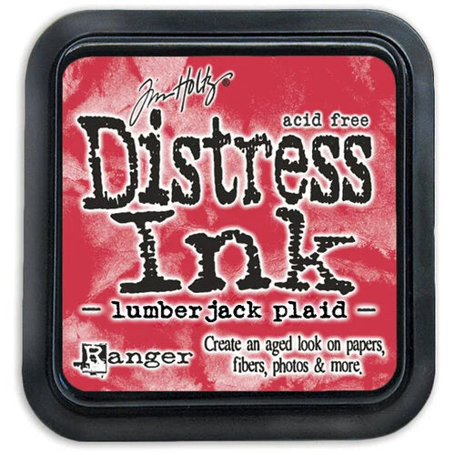 Tim Holtz Distress Ink Pad- Lumberjack Plaid- Nov 2022 color - Design Creative Bling