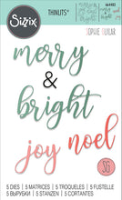 Load image into Gallery viewer, Sizzix - Christmas - Thinlits Die - Winter Phrases

