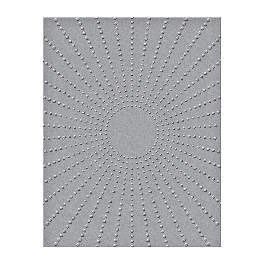 Spellbinders-Embossing Folder- Sun Rays - Design Creative Bling