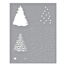 Load image into Gallery viewer, Spellbinders-Layered Christmas Tree Stencil from the Trim a Tree Collection-Stencil
