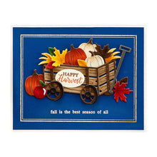 Cargar imagen en el visor de la galería, Spellbinders-Fall Greetings Clear Stamp Set from the Happy Harvest Collection by Nichol Spohr - Design Creative Bling
