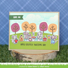 Load image into Gallery viewer, Lawn Fawn - simple stitched tree border - lawn cuts - Design Creative Bling
