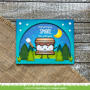 Lawn Fawn - Smiley S'more  - lawn cuts - Design Creative Bling