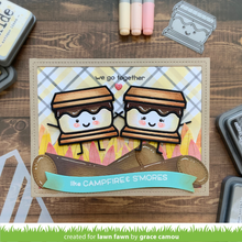 Load image into Gallery viewer, Lawn Fawn - Smiley S&#39;more  - lawn cuts - Design Creative Bling
