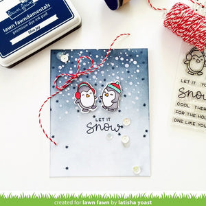 Lawn Fawn - Snow Cool - clear stamp set