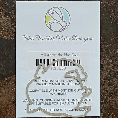 The Rabbit Hole Designs - All About The Hat Die Set - Design Creative Bling
