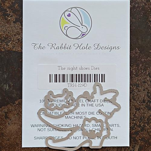 The Rabbit Hole Designs - The Right Shoes Die Set - Design Creative Bling
