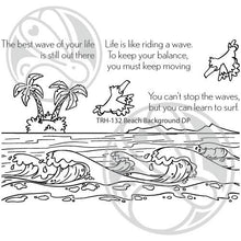 Load image into Gallery viewer, The Rabbit Hole Designs - Beach Background Stamp Set
