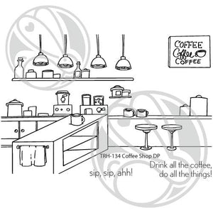 The Rabbit Hole Designs - Coffee Shop Stamp Set