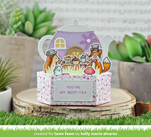 Load image into Gallery viewer, Lawn Fawn - tea-rrific day - clear stamp set
