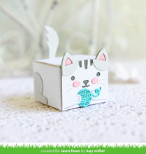 Charger l&#39;image dans la galerie, Lawn Fawn -Lawn Cuts - Dies -  tiny gift box cat add-on - Design Creative Bling
