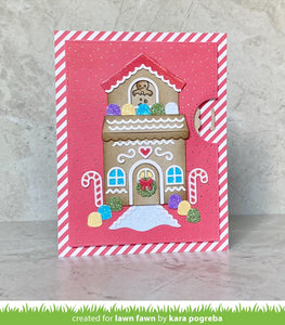 Lawn Fawn-Clear Stamps-Tiny Gingerbread