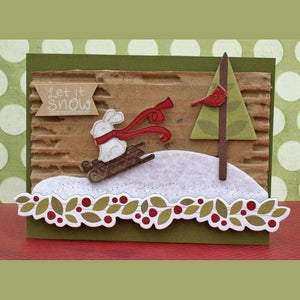 Lawn Fawn-Clear Stamp 3" x 2"-Winter Bunny - Design Creative Bling