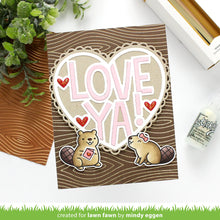 Load image into Gallery viewer, Lawn Fawn - woodgrain background hot foil plate - lawn cuts - Design Creative Bling
