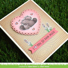 Load image into Gallery viewer, Lawn Fawn - woodgrain background hot foil plate - lawn cuts - Design Creative Bling
