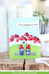 Lawn Fawn - Oh Gnome - clear stamp set