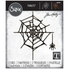 Cargar imagen en el visor de la galería, Sizzix - Halloween - Thinlits Die - Spider Web

