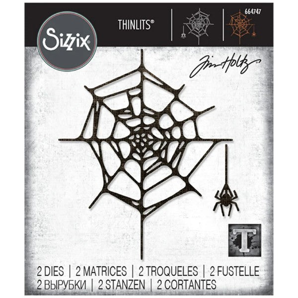 Sizzix - Halloween - Thinlits Die - Spider Web