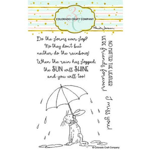 Colorado Craft Company - Clear Photopolymer Stamps - All Weather Friends