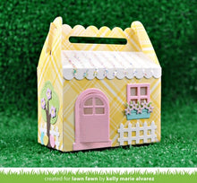 Charger l&#39;image dans la galerie, Lawn Fawn - Easter - Lawn Cuts - Dies - Scalloped Treat Box Spring House Add-On
