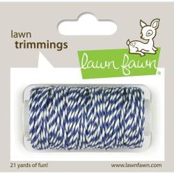 Lawn Fawn - Lawn Trimmings - Bakers Twine Spool - Blue Jay Cord